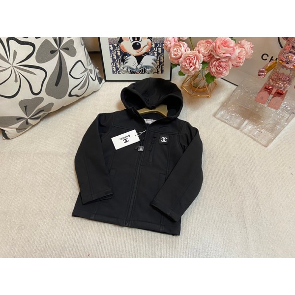 Chanel シャネルハイブランド子供服 ジャケット コート アウター キッズ 男の子 裏起毛 暖かい 秋冬コート 100~150cm ブルゾン ボーイズ 撥水 防寒 春 秋 冬 スタジャン 上着 通園 通学 ギフト