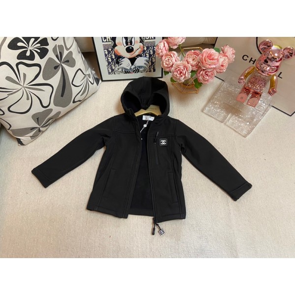 Chanel シャネルハイブランド子供服 ジャケット コート アウター キッズ 男の子 裏起毛 暖かい 秋冬コート 100~150cm ブルゾン ボーイズ 撥水 防寒 春 秋 冬 スタジャン 上着 通園 通学 ギフト