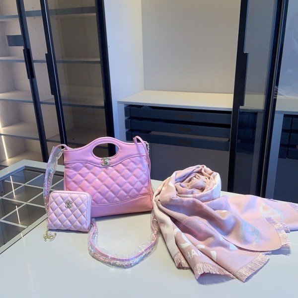 Chanel シャネルハイブランド斜めがけバッグ 財布 スマーフ 3点セット ハンドバッグ レディース レザー 通勤バッグ 軽量 トートバッグ ショルダーバッグ 斜めがけ バッグ 軽い 2way 通勤 大容量 肩掛け キャンバス バック 大人 シンプル