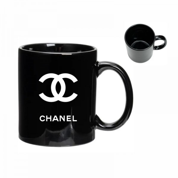 シャネルブランドマグカップ Chanel 陶器カップ 洗いやすい 食洗機 対応 コーヒー マグ ティー カップ 気軽に使える ホームパーティ アウトドア 子ども かわいい おしゃれ ペールオレンジ ホワイト プラスチック 耐熱温度