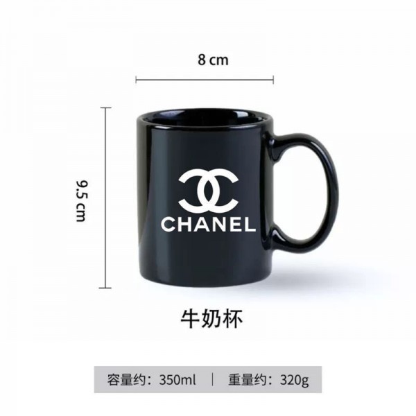 シャネルブランドマグカップ Chanel 陶器カップ 洗いやすい 食洗機 対応 コーヒー マグ ティー カップ 気軽に使える ホームパーティ アウトドア 子ども かわいい おしゃれ ペールオレンジ ホワイト プラスチック 耐熱温度
