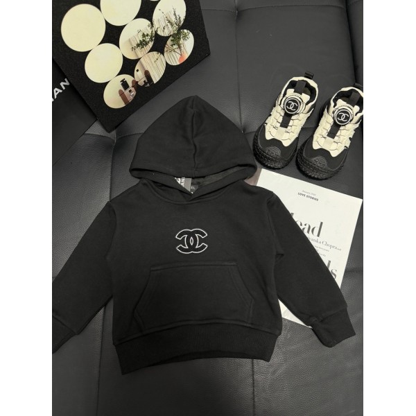 Chanel シャネルハイブランド女の子 パーカー 子供服 長袖Tシャツト レーナー スウェット キッズ 春秋 フード付き オシャレ 無地 長袖 可愛い パープル グリーン ベージュ ハート 韓国風 通学 通園 90-170cm