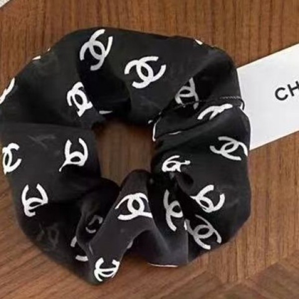 Chanel シャネルブランドヘアバンドレディースヘアシュシュ かわいい ブランドヘアゴム ヘアターバンセット 女性 ブランドヘアアクセサリー 髪アレンジ