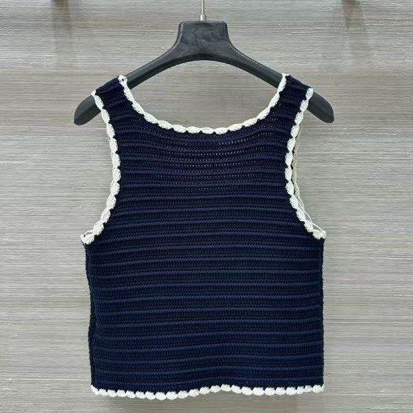 CELINE ブランド キャミソール レディース セリーヌニットタンクトップ 通気性 インナーキャミソール トップス リブニット サスペンダーショート S-XL