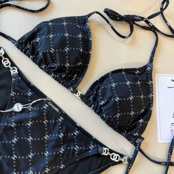 Chanel シャネルブランドコピー ビキニ セクシー おしゃれきれいめ 大人 水着 ビーチウェア ママ 水着 体型カバー セクシー大きいサイズ 体型カバー スイムウェア S-XL