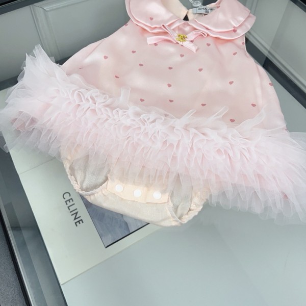 シャネルブランドChanel ベビー服 ロンパース 女の子 春 夏 春夏 ベビーロンパース 無袖 ノースリーブ 柔らかい 韓国 赤ちゃん 夏服 ベビー服 66¬100cm