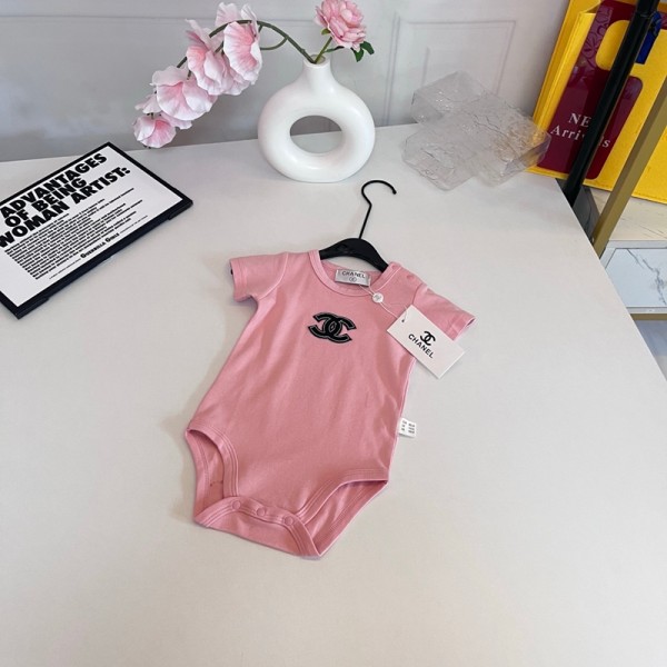 ブランドシャネルChanel ベビー服 男の子 女の子 新生児 ロンパース 可愛い 半袖 赤ちゃん 59¬90cm カバーオール 子ども服 パジャマ ルームウエア 夏人気 カバーオール 子供服 出産祝い 誕生日 