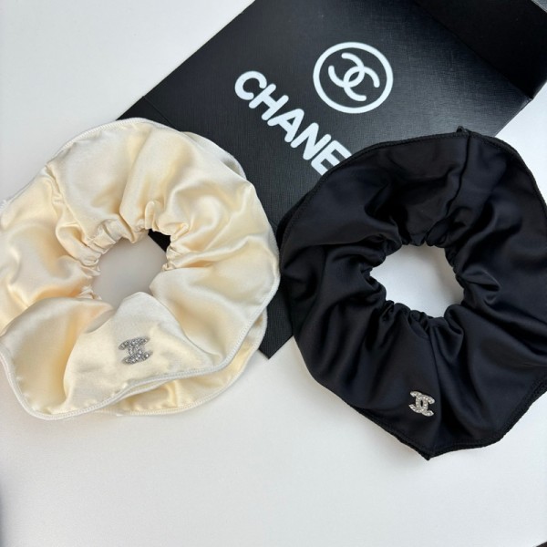 Chanel シャネルハイブランドヘアアクセサリー髪飾りブランドヘアバンドレディースブランド可愛い蝶結びヘアバンドハイブランドシュシュ存在感抜群