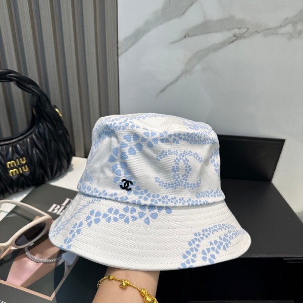 Chanel シャネルハイブランドハット男女兼用漁師の帽子ブランド春秋ブランドバケットハット女性ブランド帽子ハット小顔効果
