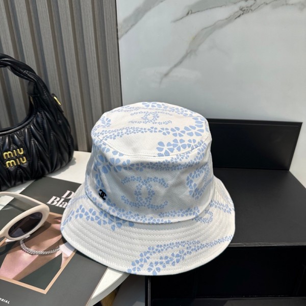 Chanel シャネルハイブランドハット男女兼用漁師の帽子ブランド春秋ブランドバケットハット女性ブランド帽子ハット小顔効果