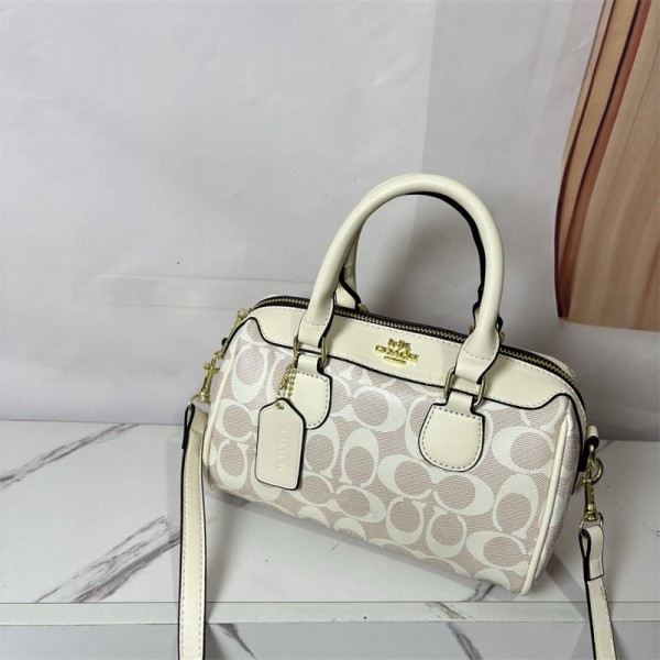Coach コーチハイブランドミニボストンバッグ レディース ショルダー 軽量 旅行 斜めがけ 可愛い 2way 肩がけ 斜めがけ ハンドバッグ 旅行バッグ トラベルバッグ おしゃれ 大人 多機能バッグ ママバッグ マザーズバッグ 入学式 卒業式