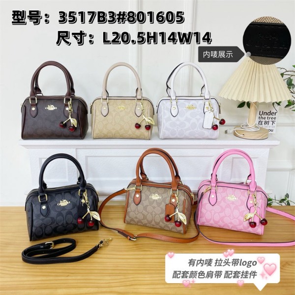 Coachボストンバッグ 人気 コーチブランドショルダーバッグ女性ブランドハンドバッグ斜め掛けカバンハイブランドブランド手提げカバン大容量