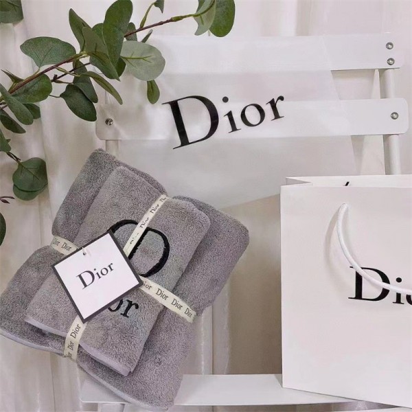 Dior ディオールビーチバスタオル 激安 ハイブランド多用途タオルブランド速乾タオル男女兼用フェイスタオル ブランド 人気