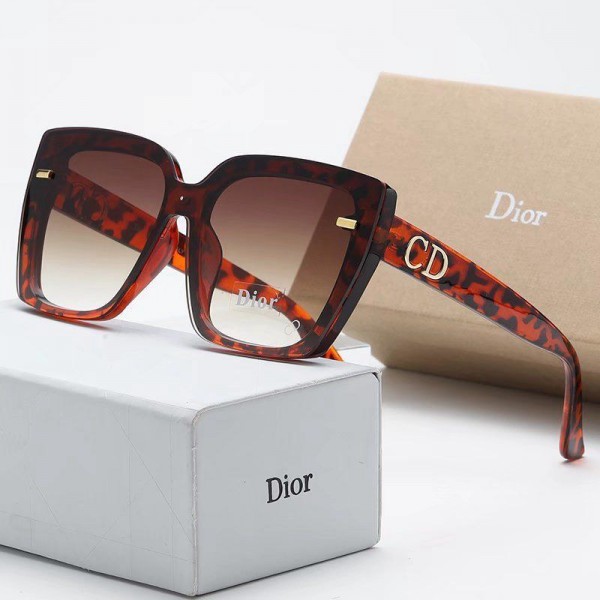 Dior ディオール ブランド サングラス 女性 おしゃれ 方形サングラス  サングラス 小顔対応 偏光レンズ 偏光サングラス 紫外線カット 高級感 エレガント 気質 アクセサリー 運転用 旅行