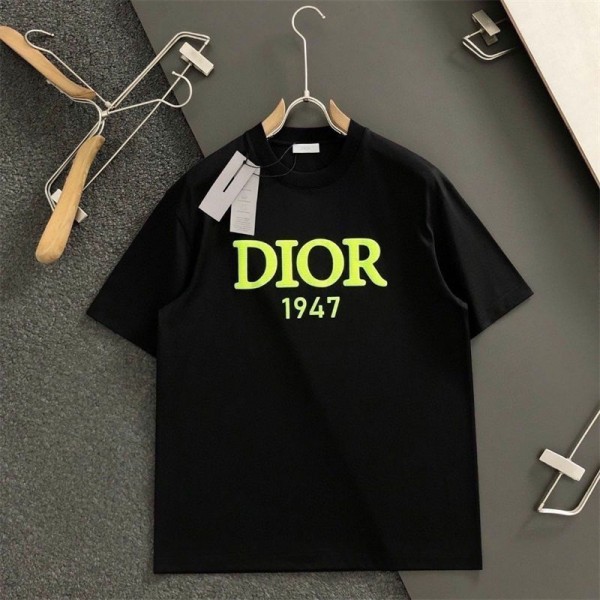 Dior ディオールtシャツハイブランド夏韓国 パチモン tシャツブランド 服 コピー 激安屋tシャツ ユニセック ブランド M - 4XL