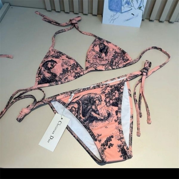 Dior ディオールブランド水着 レディース ビキニ スカート 3点 セット 体型カバー セパレート ショーツ セクシー シンプル かわいい おしゃれ スカート付き S - XL