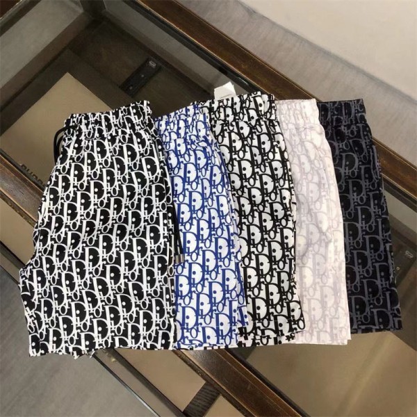 ブランド Dior ディオールアロハパンツ メンズ おしゃれ ルームウェア ズボン レトロハワイ風 モノグラムプリント ゆったり カップル 夏 カップル ビーチ ゆったり カジュアル 面白い おしゃれ 男女兼用 S - 4XL