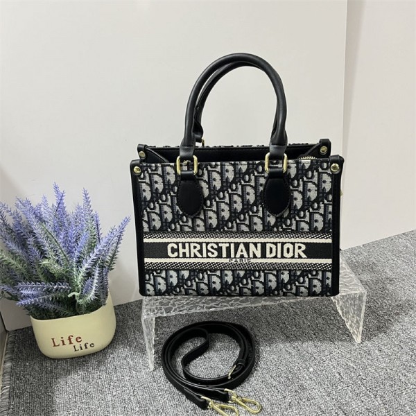 Dior ディオール肩掛けバッグブランドトートバック 大容量 ハンドバック トートバッグ 肩掛けバッグ 2wayバッグ 男女兼用 通勤通学 旅行用 内側ポケットあり