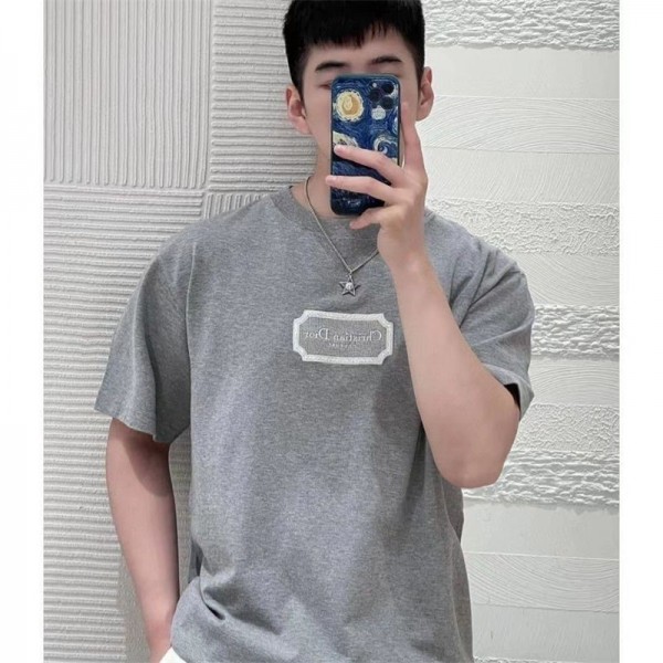 Dior ディオールブランドtシャツカットソー コピーtシャツハイブランド夏韓国 S - 5XL パチモン tシャツ大人の上質Tシャツ