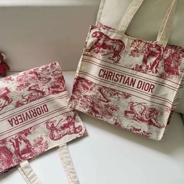 Dior ディオールハイブランドキャンバス トートバック ファスナー付き a4 大容量 丈夫 肩掛け 帆布 ショルダーバッグ レディース メンズ 無地 買い物 通勤 通学 旅行用 男女兼用 大きめ おしゃれ