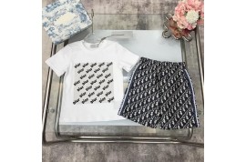 ブランドディオール子供セットアップ ミュウミュウヘアシュシュ 少女感