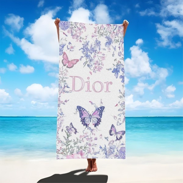 Dior ディオール人気 ビーチタオル軽量メンズフェイスタオル 運動タオルハイブランドシャワータオル 大幅 吸水タオルハイブランド タオル ギフト