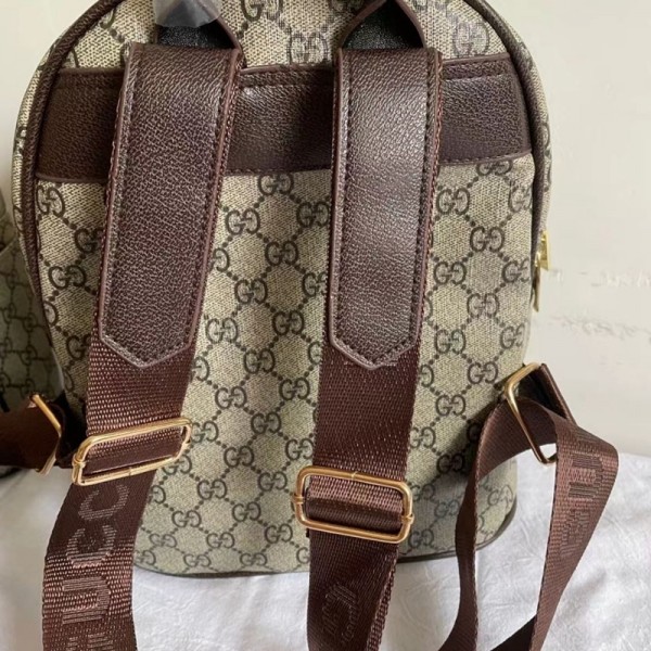 ハイブランド グッチ バック 復古 リュックサック 丈夫 メンズ レディース Gucci 流行り鞄 PUレザー  耐久性 大容量  ポート付き バックパック アウトドア 通勤 出張 旅行 多用途 ファッショングッズ