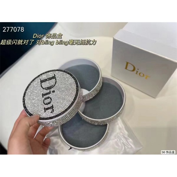 ルイヴィトン 飾りケース Dior 収納ケール シャネル 飾り収納ケース ピアスカバー 小物を収納 キラキラ 可愛い ファション 高級感 部屋飾り 4色