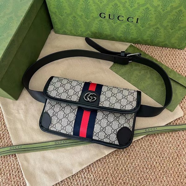 ハイブランド Gucci ボディーバッグ 軽量 スポーツショルダーバッグ 男女兼用 エナメルバッグ 肩掛けバッグ 通勤 グッチ 人気 ウエストバッグ 多機能 ヒップバッグ 防水 スポーツバッグ ワンショルダー おしゃれ 自転車 旅行 小型 斜めがけ