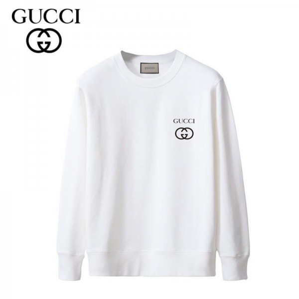 ブランド GUCCI Tシャツ 上着トップス 男子 ファッション カジュアル 長袖 パーカー グッチ 男女兼用 Tシャツ トレーナーシャツ スウェット 英字ロゴ入り シンプル 高品質 ベーシックタイプ 大人気