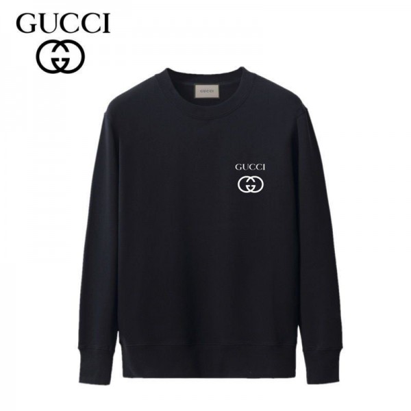 ブランド GUCCI Tシャツ 上着トップス 男子 ファッション カジュアル 長袖 パーカー グッチ 男女兼用 Tシャツ トレーナーシャツ スウェット 英字ロゴ入り シンプル 高品質 ベーシックタイプ 大人気