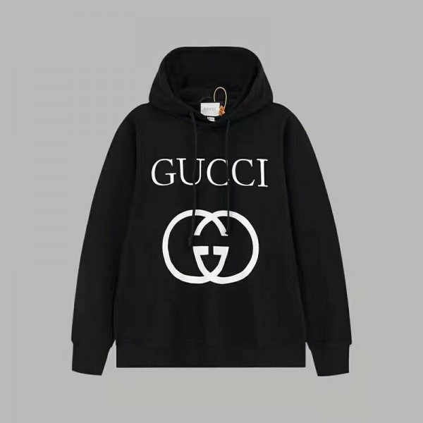 Gucci グッチ パーカー フード付き シンプル モノグラム 人気 カジュアル お洒落