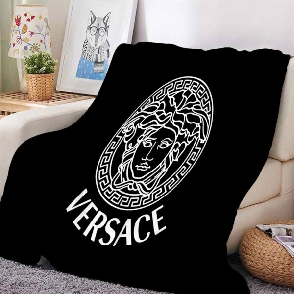 Gucci グッチ Stussy ステューシー Versace ヴェルサーチブランド 毛布 掛けブランケットソファーカバー 車用 掛けカバー 柔らかい暖かいハイブランドフランネルブランケット 秋冬ブランド クッションカバー 抱き枕カバー