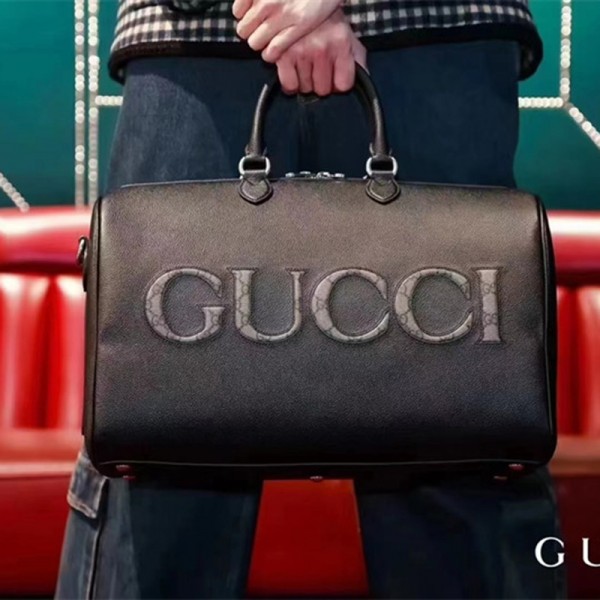 グッチ ブラン ドボストンバッグ メンズ 大容量 GUCCI トラベルバッグ 旅行鞄 旅行バッグ 2way 手提げ 肩掛け 耐久 出張鞄 修学旅行 帰省 メンズ トラベルバッグ 機内持ち込み ゴルフバッグ ショルダーバッグ ハンドバッグ トートバッグ 