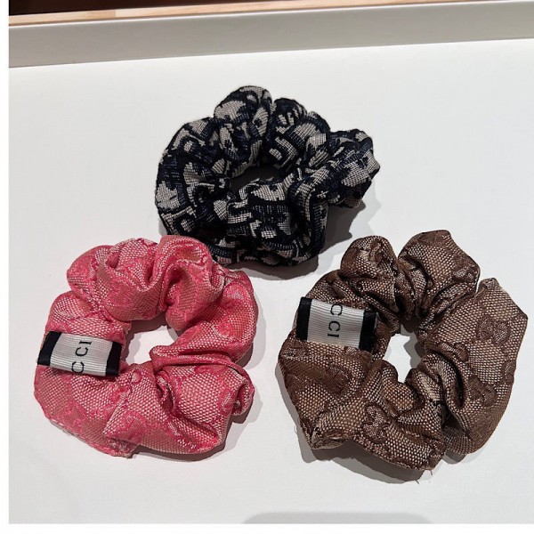 Dior ディオール ハイブランド ヘアアクセサリー 髪飾りブランドGUCCI ヘアバンド 3点セット レディース ブランドヘアシュシュ かわいい ブランド 可愛い 蝶結びヘアバンド