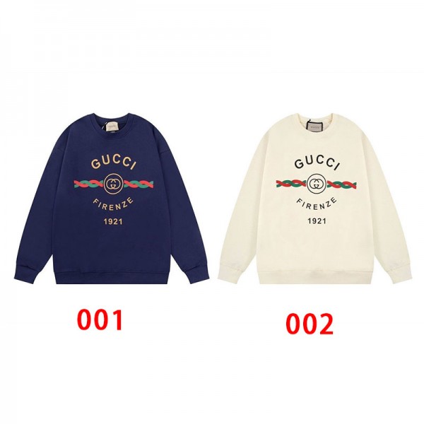 Gucci グッチスウェットハイブランド秋冬レディースメンズプルオーバーブランドブランドスウェット上着ゆったりスウェット偽物 男女兼用