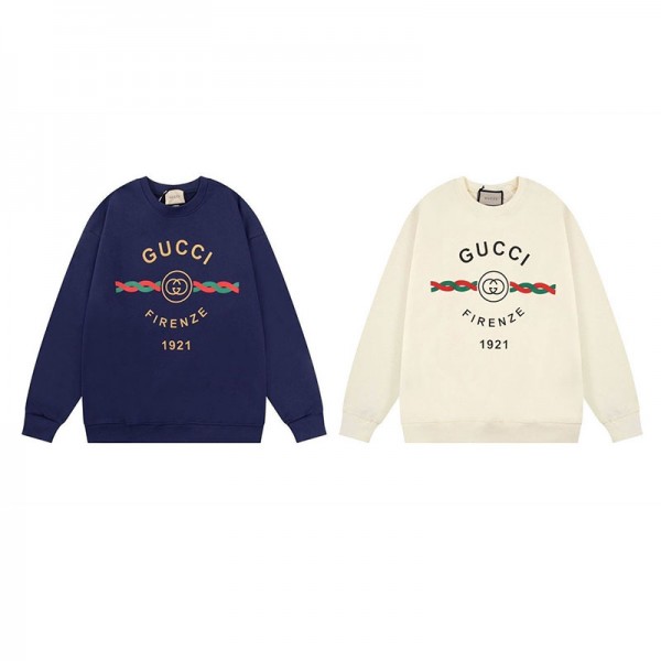 Gucci グッチスウェットハイブランド秋冬レディースメンズプルオーバーブランドブランドスウェット上着ゆったりスウェット偽物 男女兼用