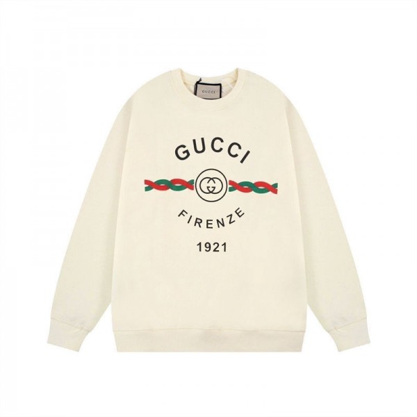 Gucci グッチスウェットハイブランド秋冬レディースメンズプルオーバーブランドブランドスウェット上着ゆったりスウェット偽物 男女兼用