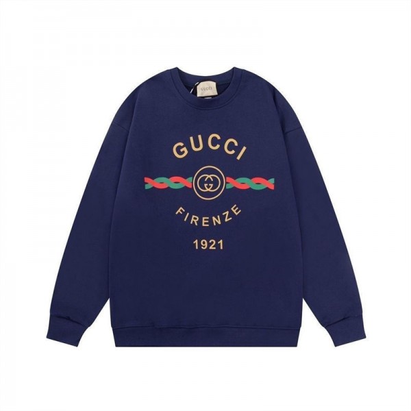 Gucci グッチスウェットハイブランド秋冬レディースメンズプルオーバーブランドブランドスウェット上着ゆったりスウェット偽物 男女兼用