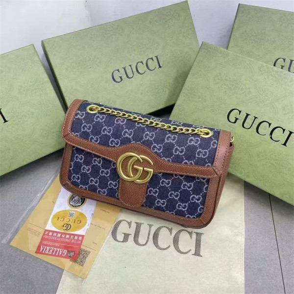 Gucci グッチハイブランドショルダーバッグ レディース 斜め掛けバッグ ハンドバッグ 肩がけ 手提げ  軽量 小さめ おしゃれ 大容量 柔らかい シンプル カジュアル 手持ち 人気 通勤