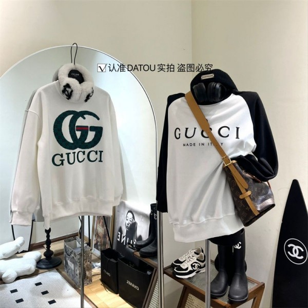 Gucci グッチスウェットハイブランド秋冬レディースメンズプルオーバーブランドスウェット偽物 男女兼用 トレーナースウェットパーカー