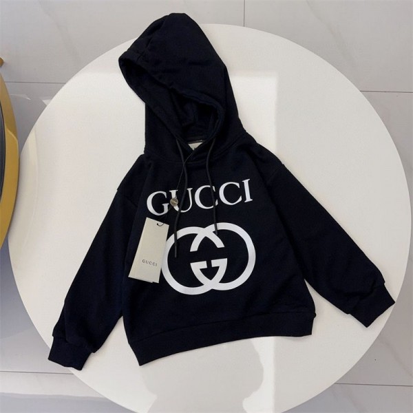 Gucci グッチハイブランドトレーナー 子供 丸首 100～160cm 裏毛 長袖 トレーナー キッズ ガールズ クルーネック スウェット トップス 子供服 女児 綿 厚手 春秋 ベビー服 保育園 幼稚園 