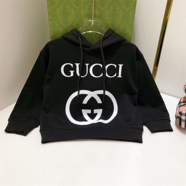 Gucci グッチハイブランドトレーナー 子供 丸首 100～160cm 裏毛 長袖 トレーナー キッズ ガールズ クルーネック スウェット トップス 子供服 女児 綿 厚手 春秋 ベビー服 保育園 幼稚園 