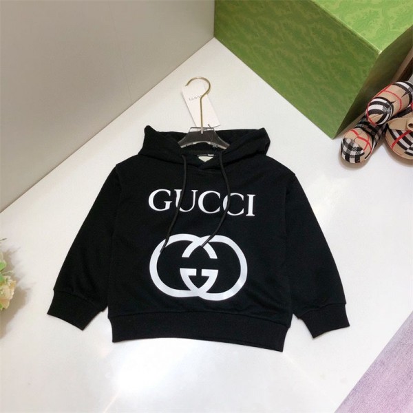 Gucci グッチハイブランドトレーナー 子供 丸首 100～160cm 裏毛 長袖 トレーナー キッズ ガールズ クルーネック スウェット トップス 子供服 女児 綿 厚手 春秋 ベビー服 保育園 幼稚園 