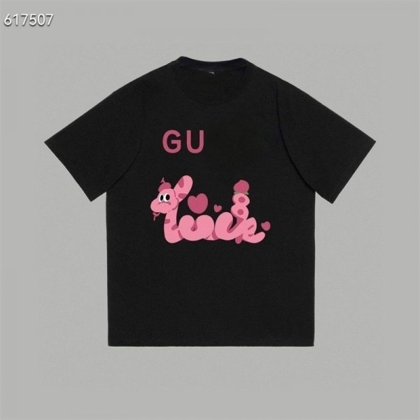 LOEWE ロエベブランドtシャツオーバーサイズ夏tシャツブランドかわいい20代 30代40代tシャツ 激安パロディ大人の上質TシャツM - 5XL