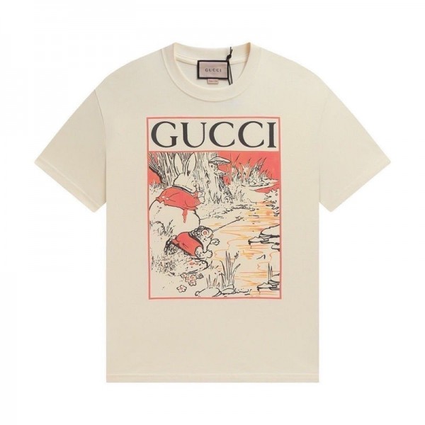 Gucci グッチtシャツハイブランド夏夏tシャツブランドかわいいブランドtシャツ上着カジュアルtシャツ ユニセック ブランド S - 4XL