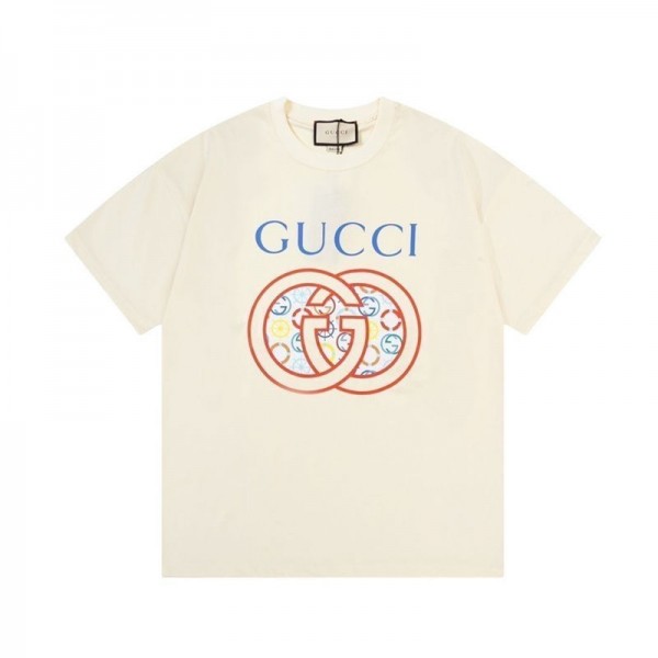 Gucci グッチブランドtシャツカットソー コピーブランド半袖tシャツブランドtシャツ上着カジュアルTシャツカットソーペアカップル S - 4XL