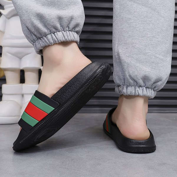 Gucci グッチハイブランド ビーチサンダルブランド室内スリッパ シャワー バス トイレ ベランダ用メンズ向けスリッパ夏履きやすいブランド ミュール  美脚 可愛い 230¬275mm
