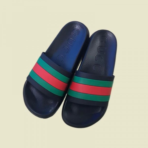 Gucci グッチハイブランド ビーチサンダルブランド室内スリッパ シャワー バス トイレ ベランダ用メンズ向けスリッパ夏履きやすいブランド ミュール  美脚 可愛い 230¬275mm