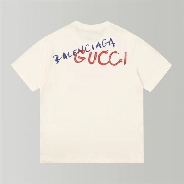 Gucci グッチ夏tシャツブランドかわいい韓国 パチモン tシャツ大人の上質Tシャツtシャツ ユニセック ブランド M - 4XL